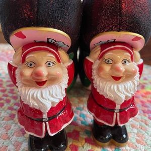 Irregular Choice Light Up Santa Heel Shape Size 37